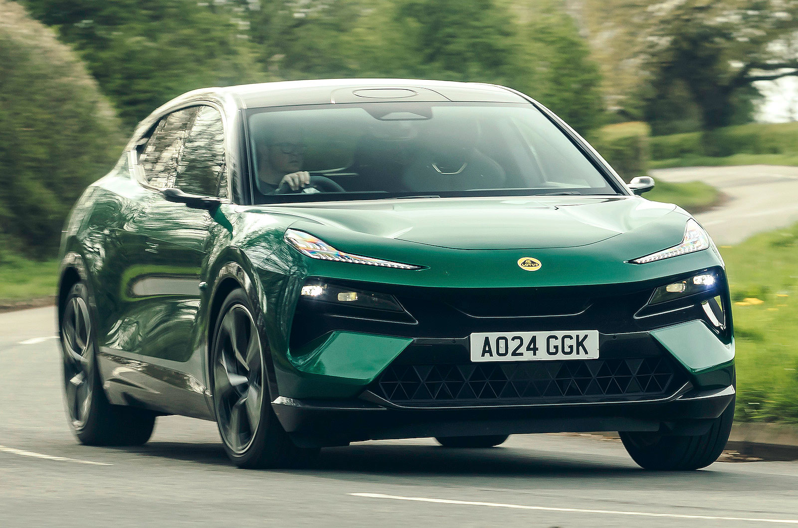 Lotus Eletre front cornering