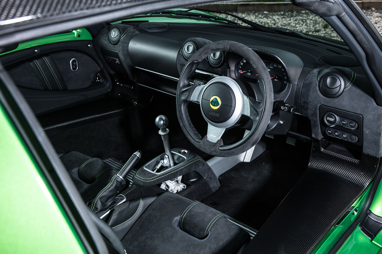 Lotus Exige 2020 RHD dashboard