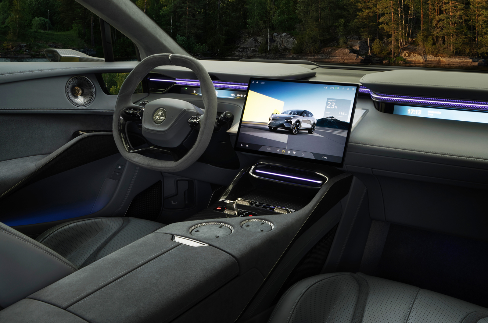 Lotus Eletre dashboard