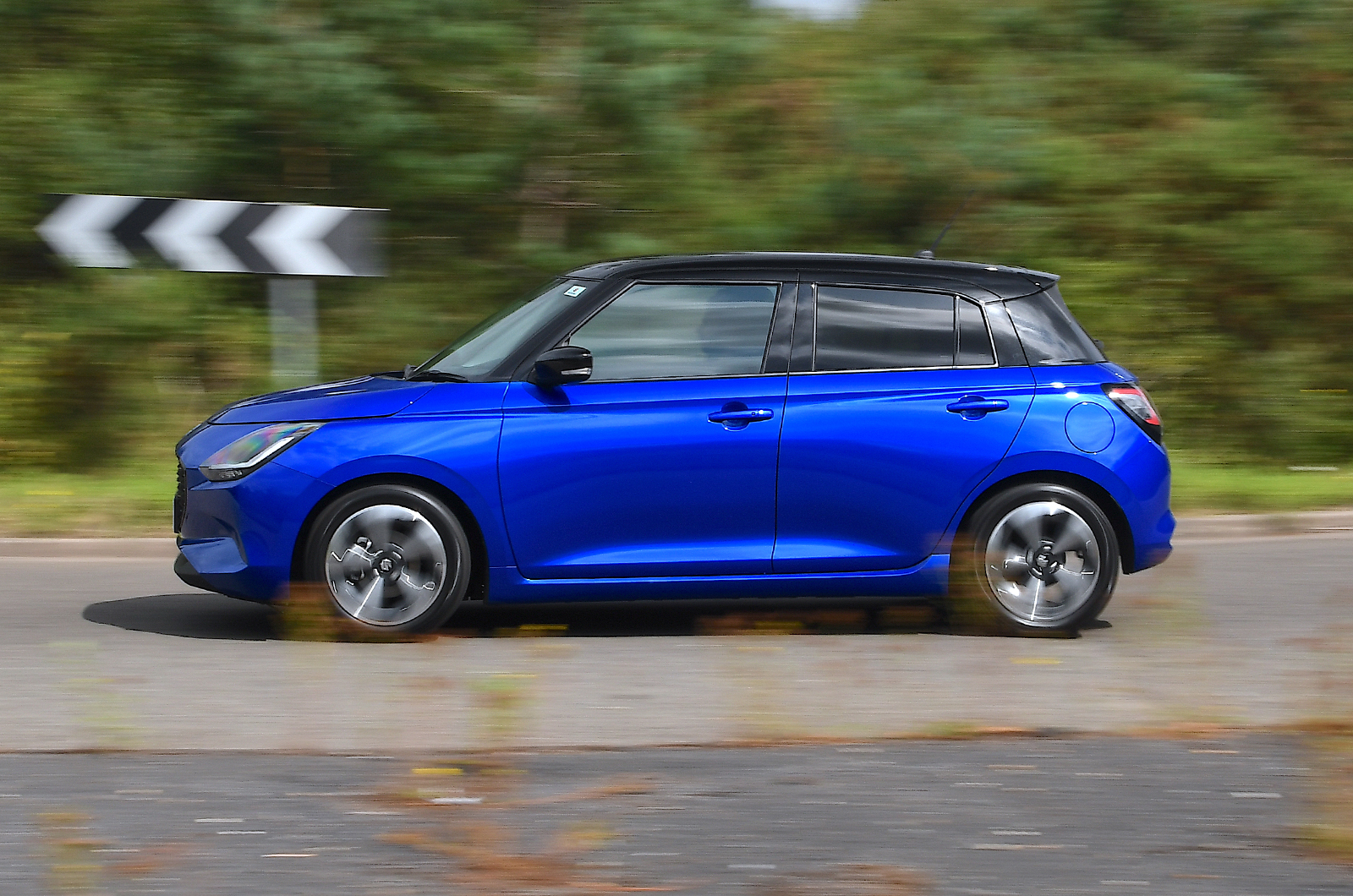 Suzuki Swift on the road