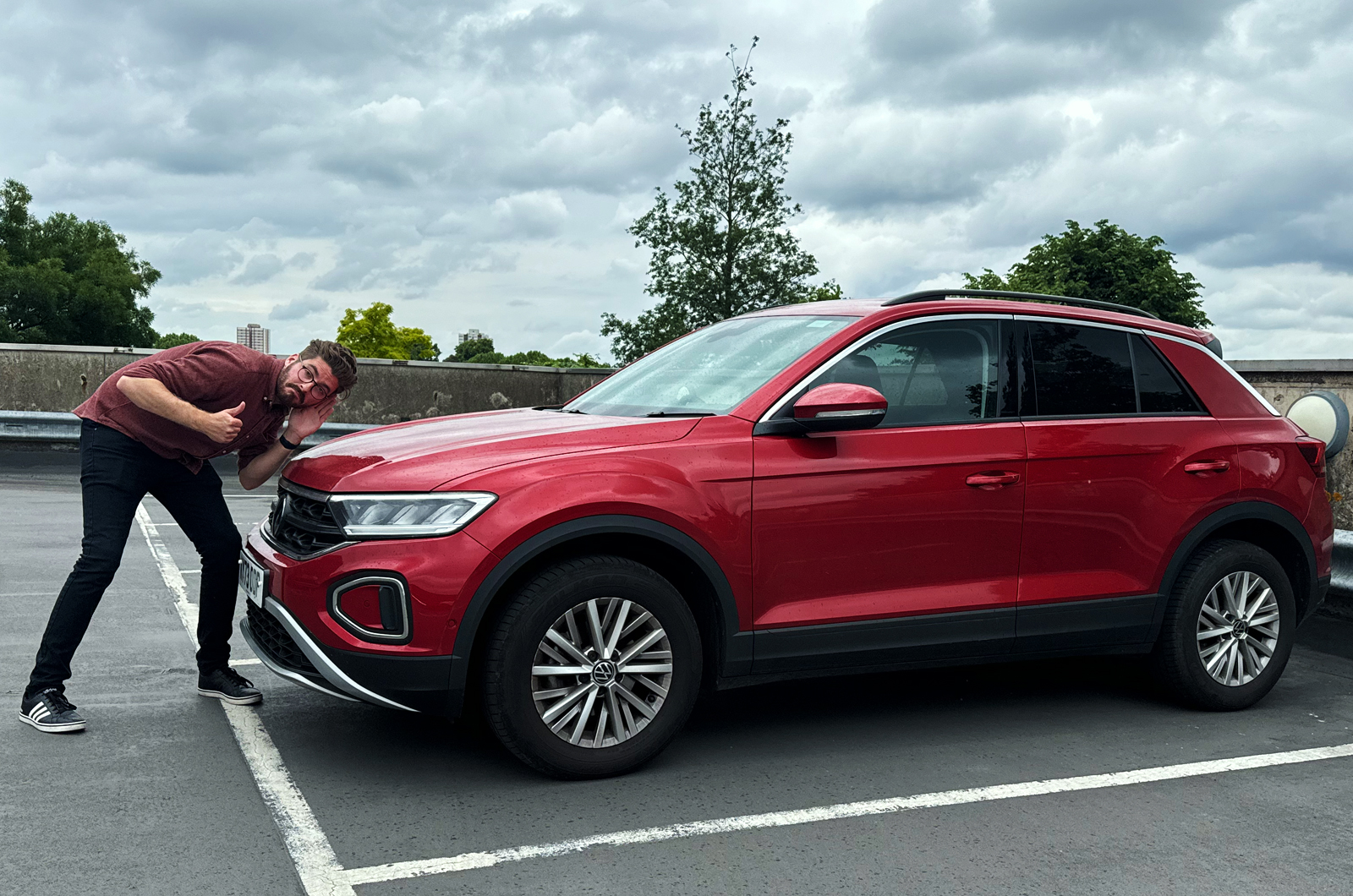 Quiet engine noise from the T-Roc