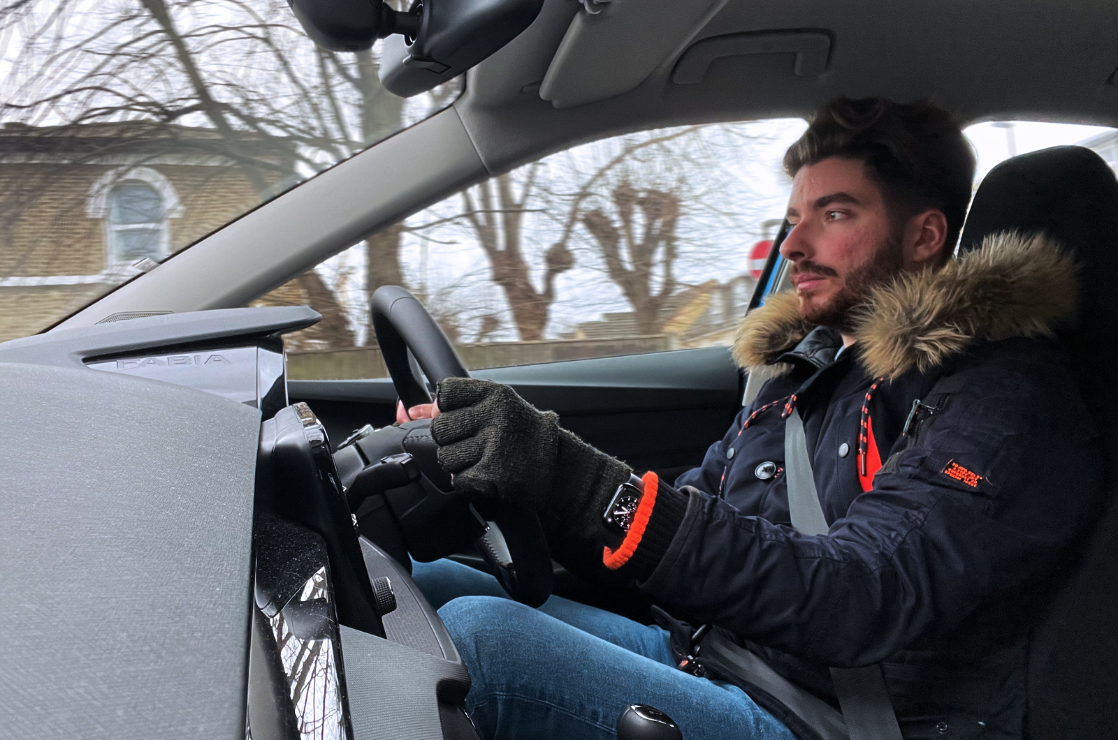 Driving the Skoda Fabia