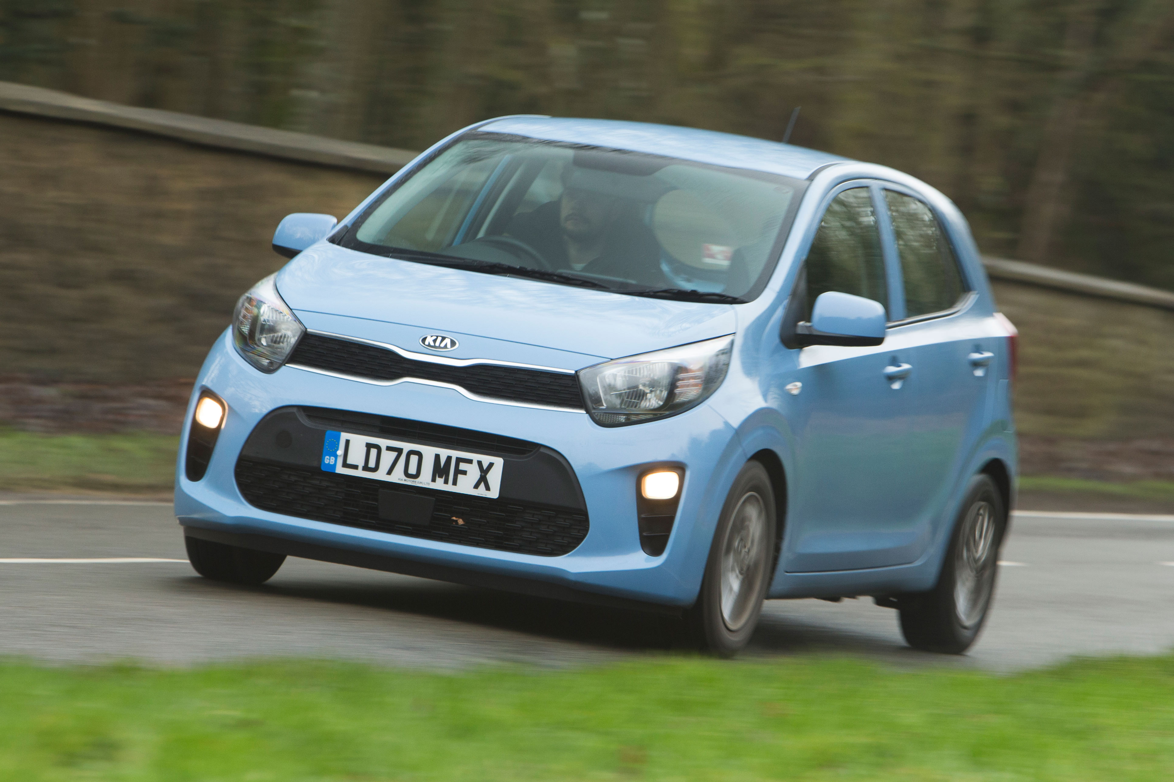 Kia Picanto driving
