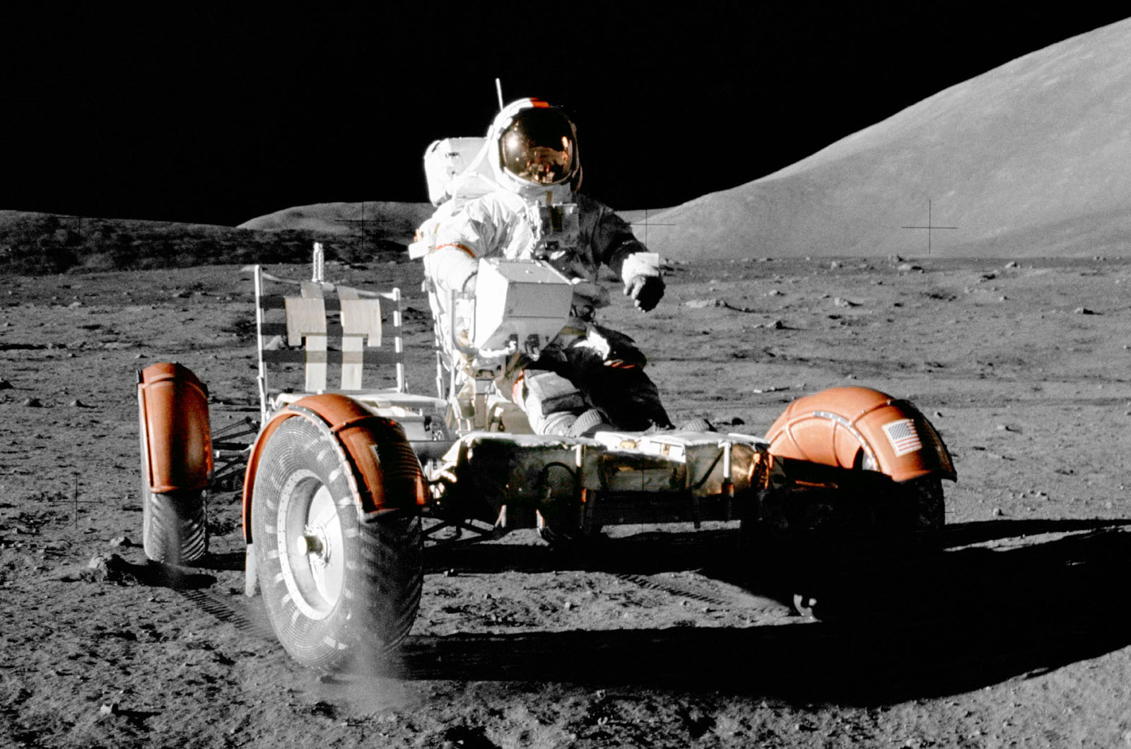Luna Rover driving