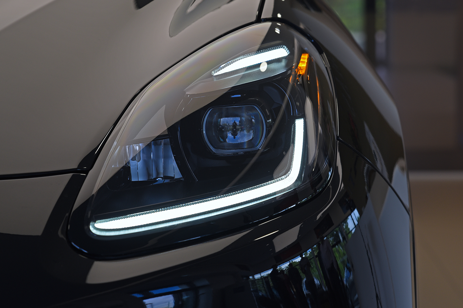 Maserati Grecale 2022 headlight detail