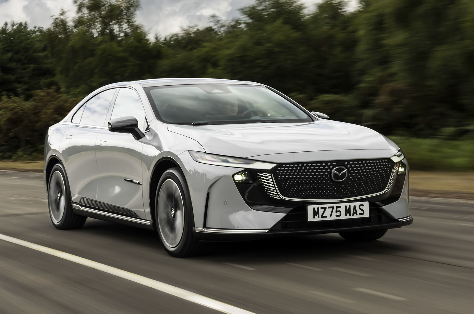 Mazda 6e driving