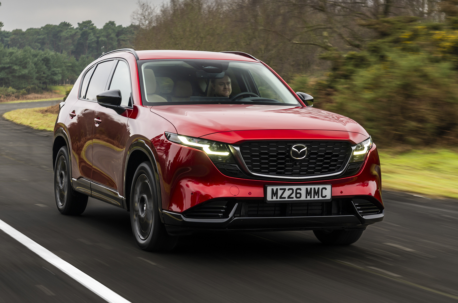 Mazda CX-5 driving front right