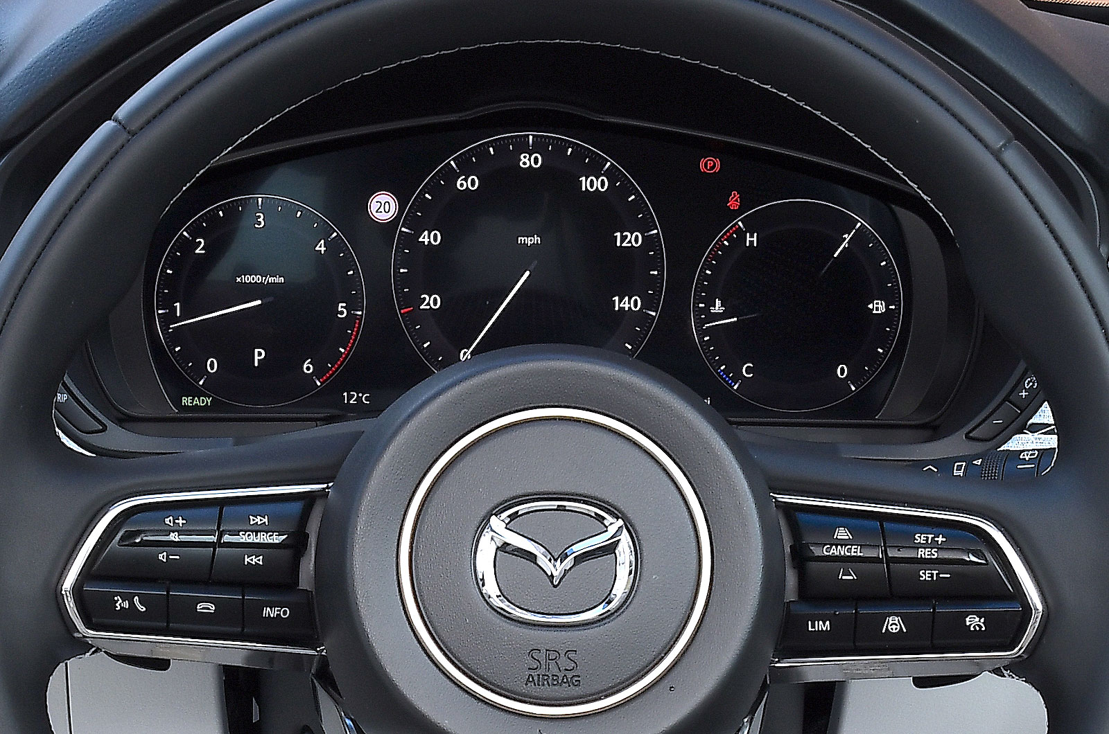 Mazda CX-60 driver display