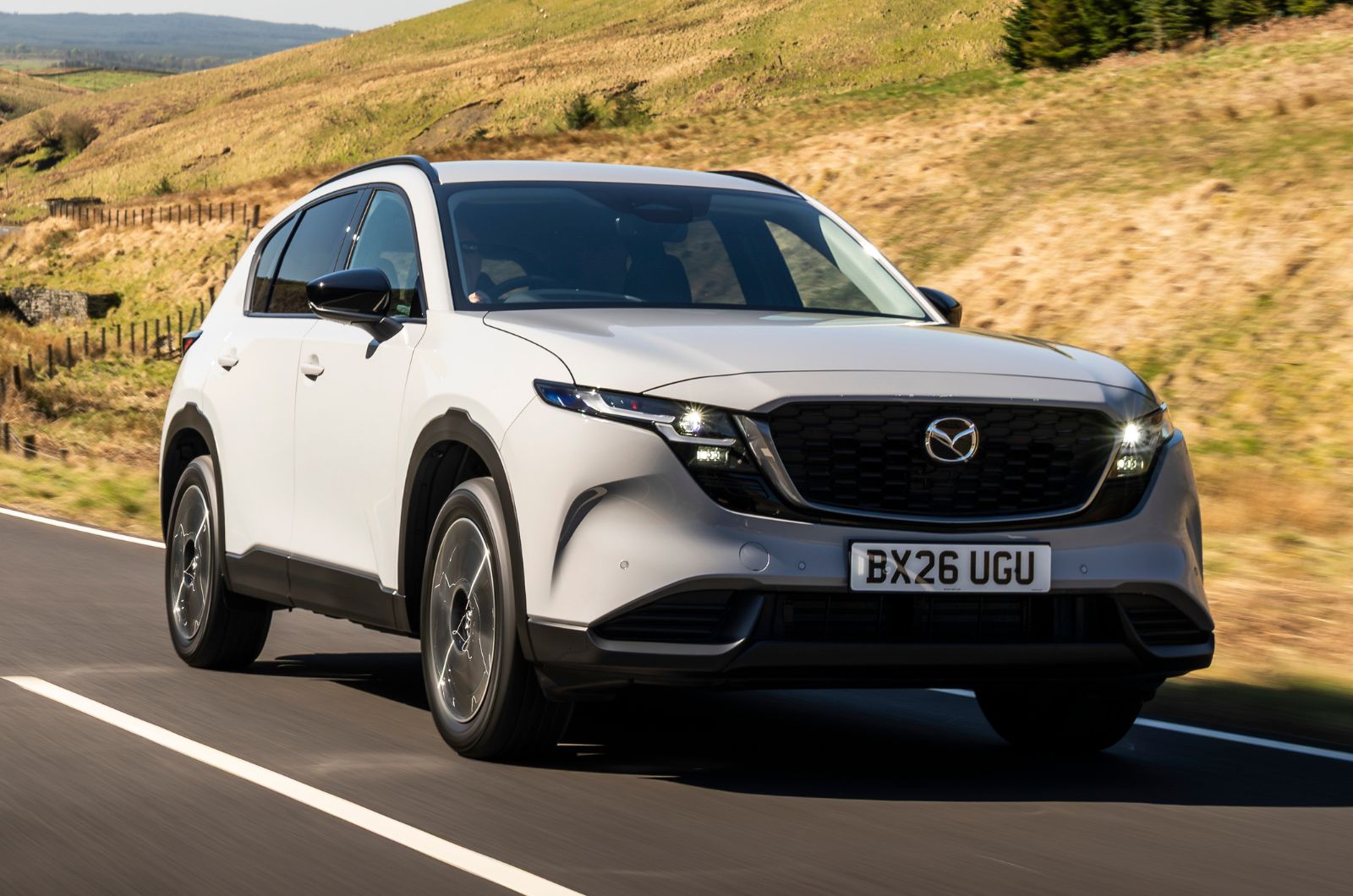 Mazda CX-5 driving front right