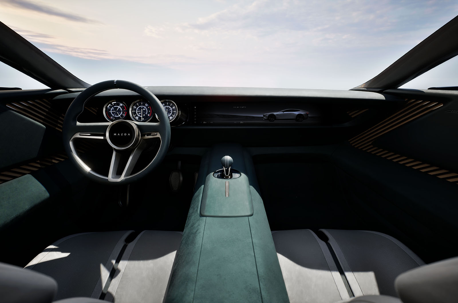 Mazda Vision X-Coupé interior