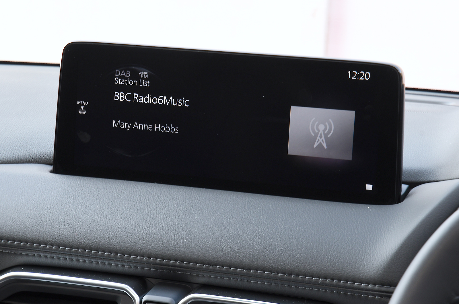 Mazda CX-5 infotainment screen
