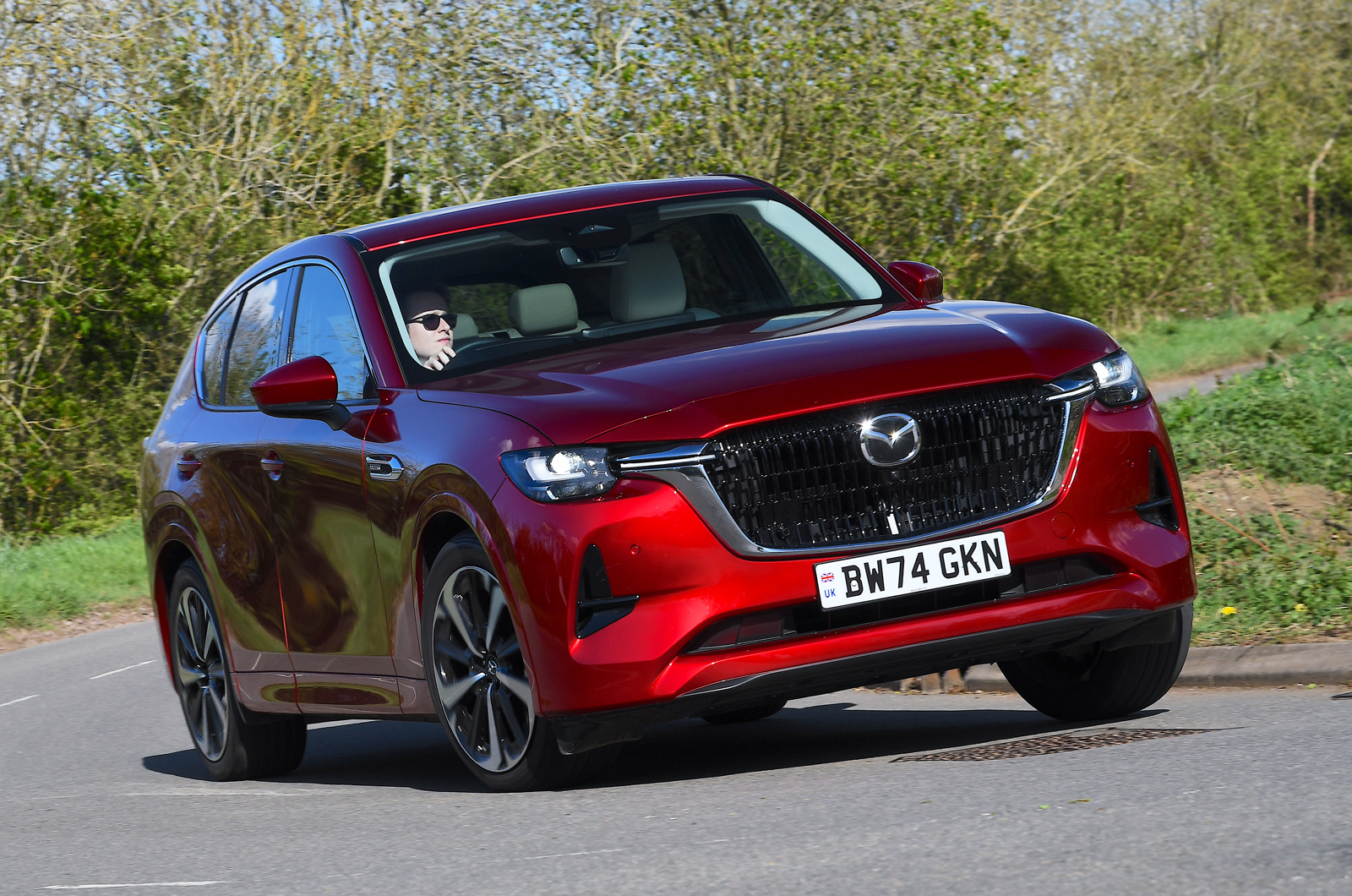 Mazda CX-60 front cornering