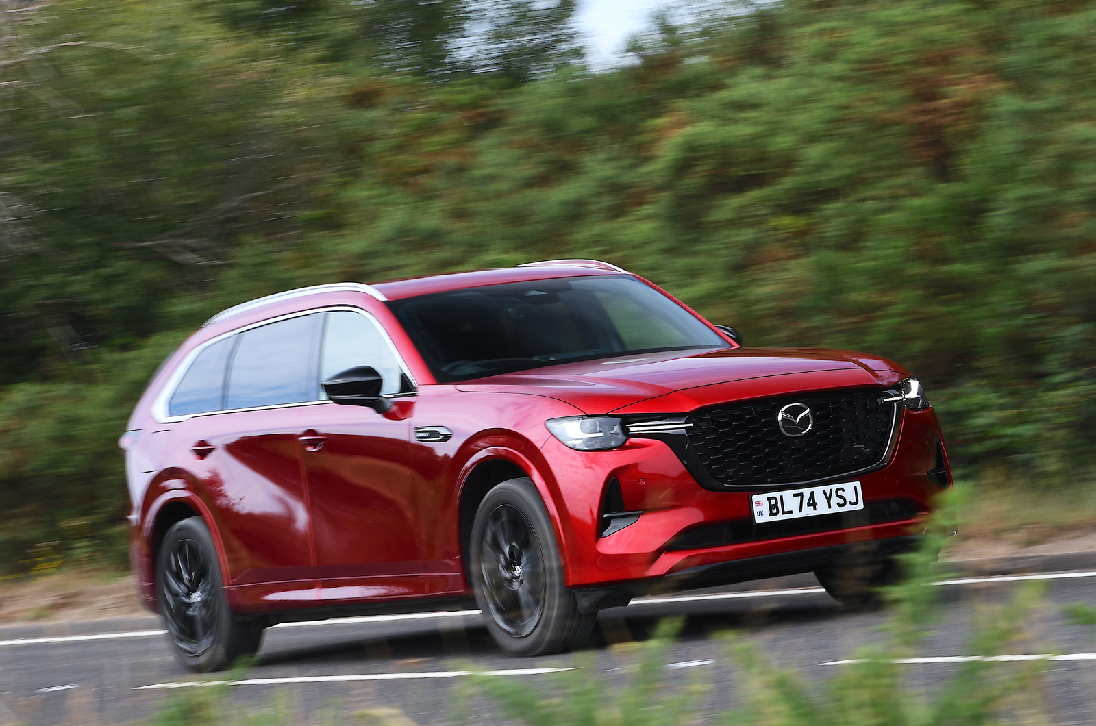 Mazda CX-80 LT front driving