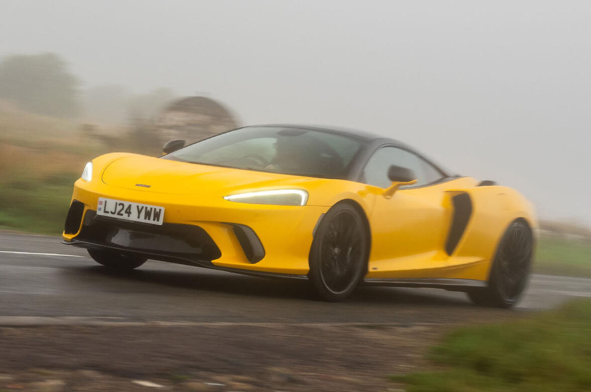 McLaren GTS front driving
