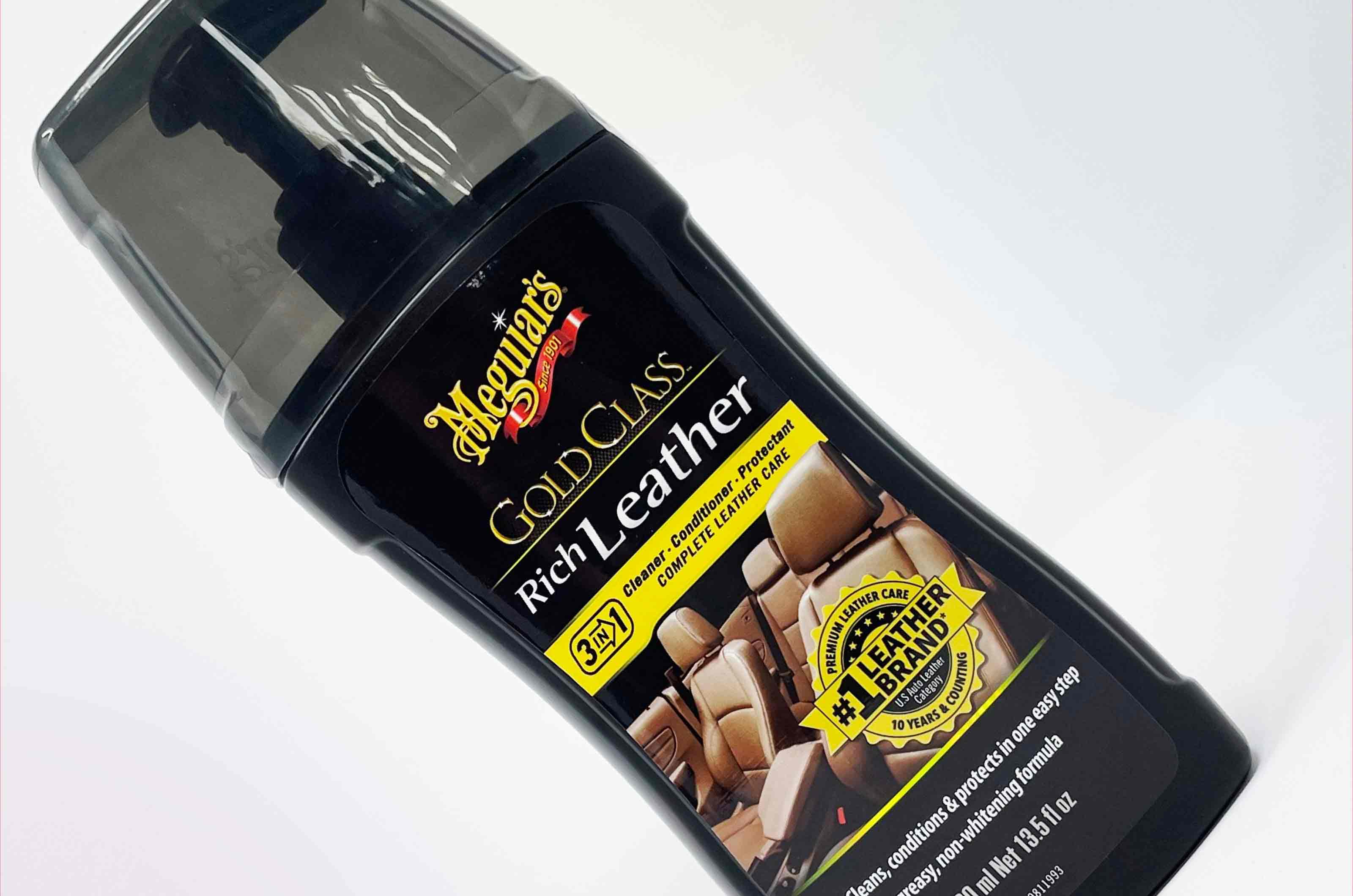 Meguiar's leather cleaner