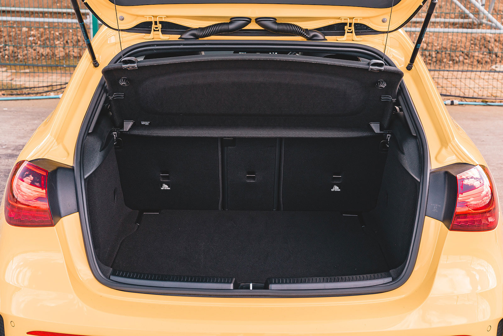 Mercedes A-Class boot open
