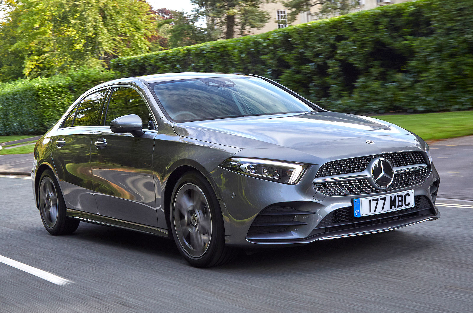 Mercedes A-Class Saloon front right driving