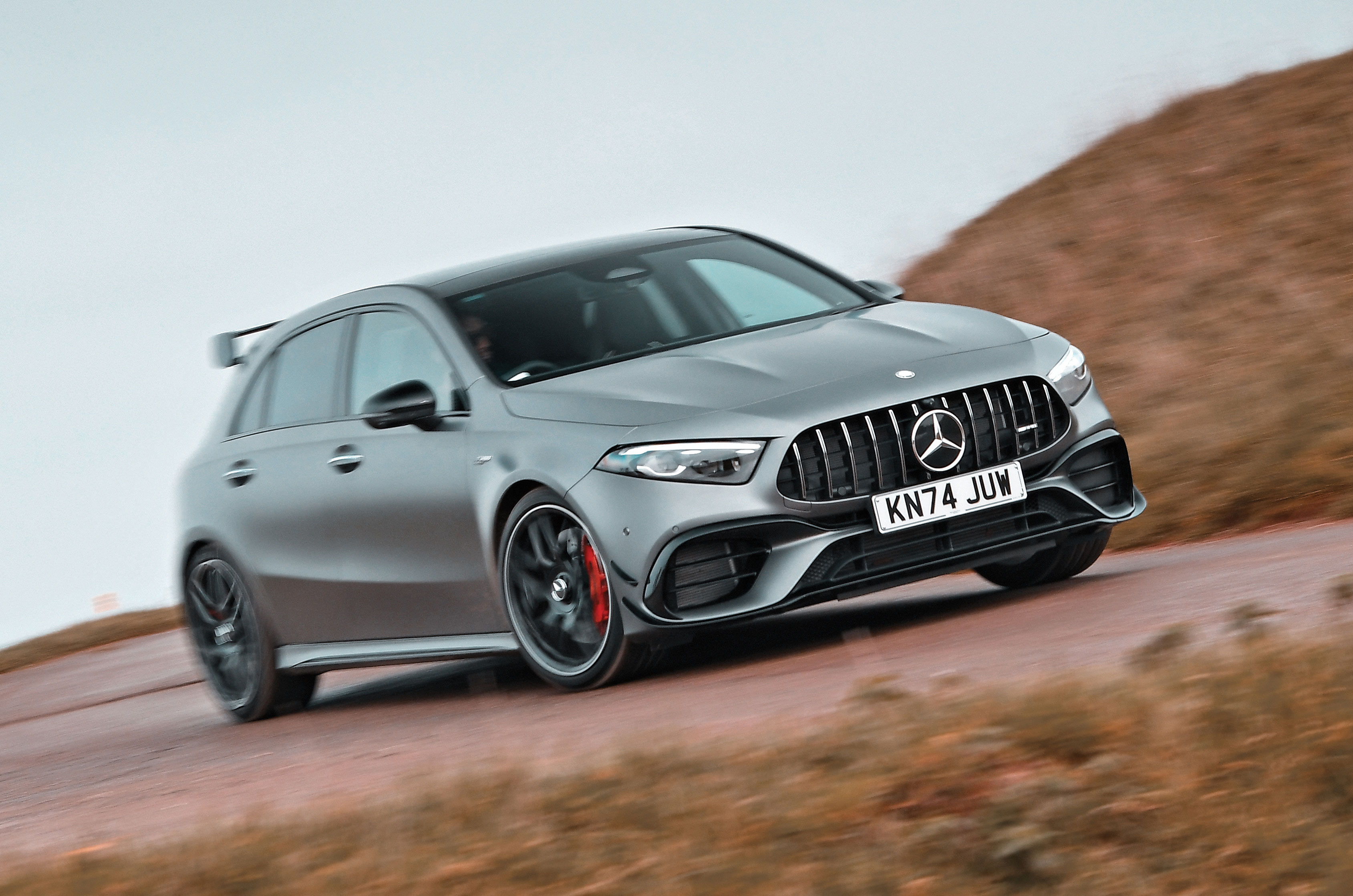 Mercedes-AMG A45 S front driving