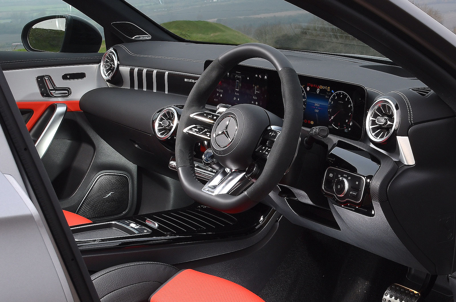 Mercedes-AMG A45 S dashboard