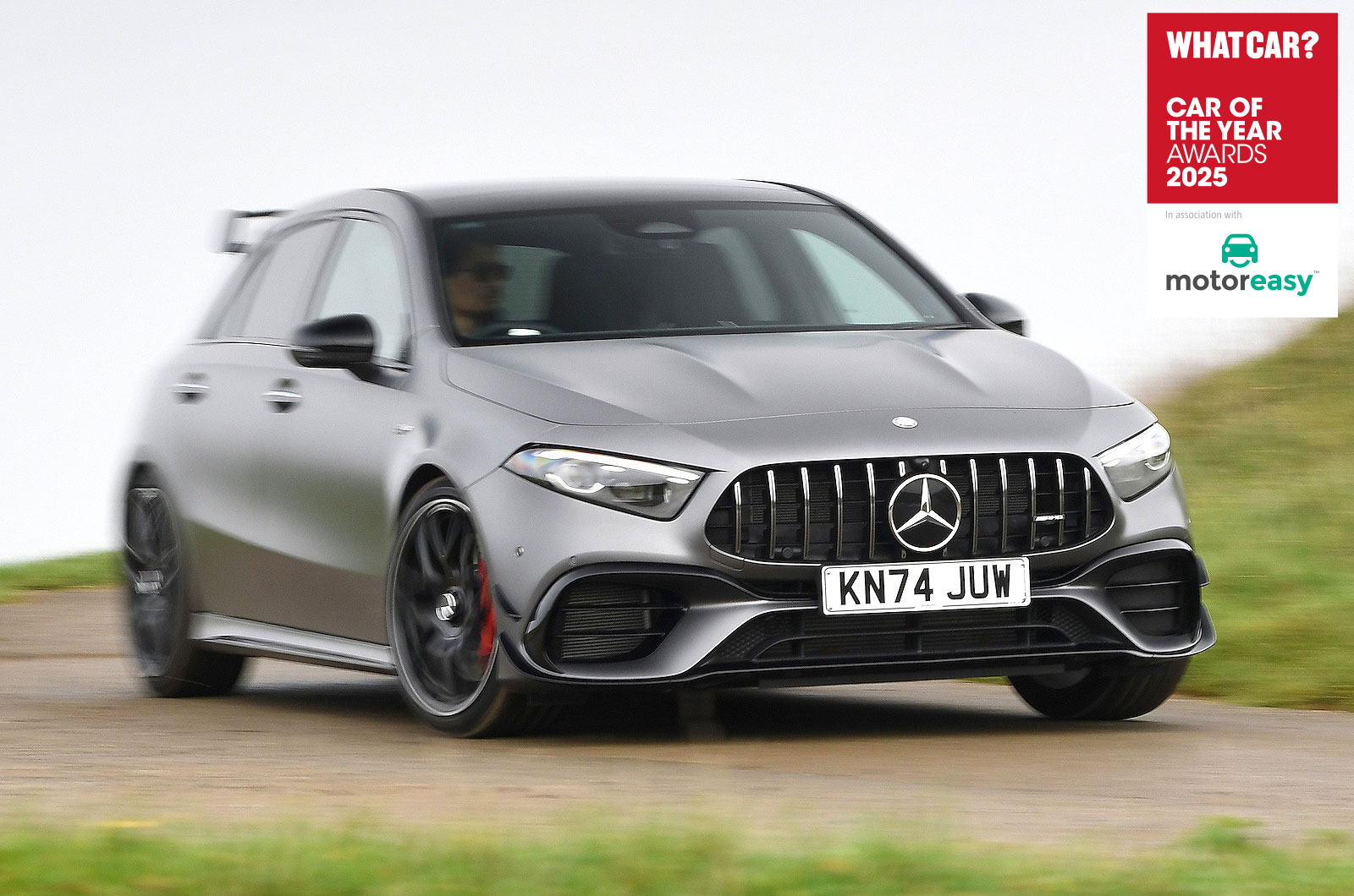 Mercedes-AMG A45 front cornering
