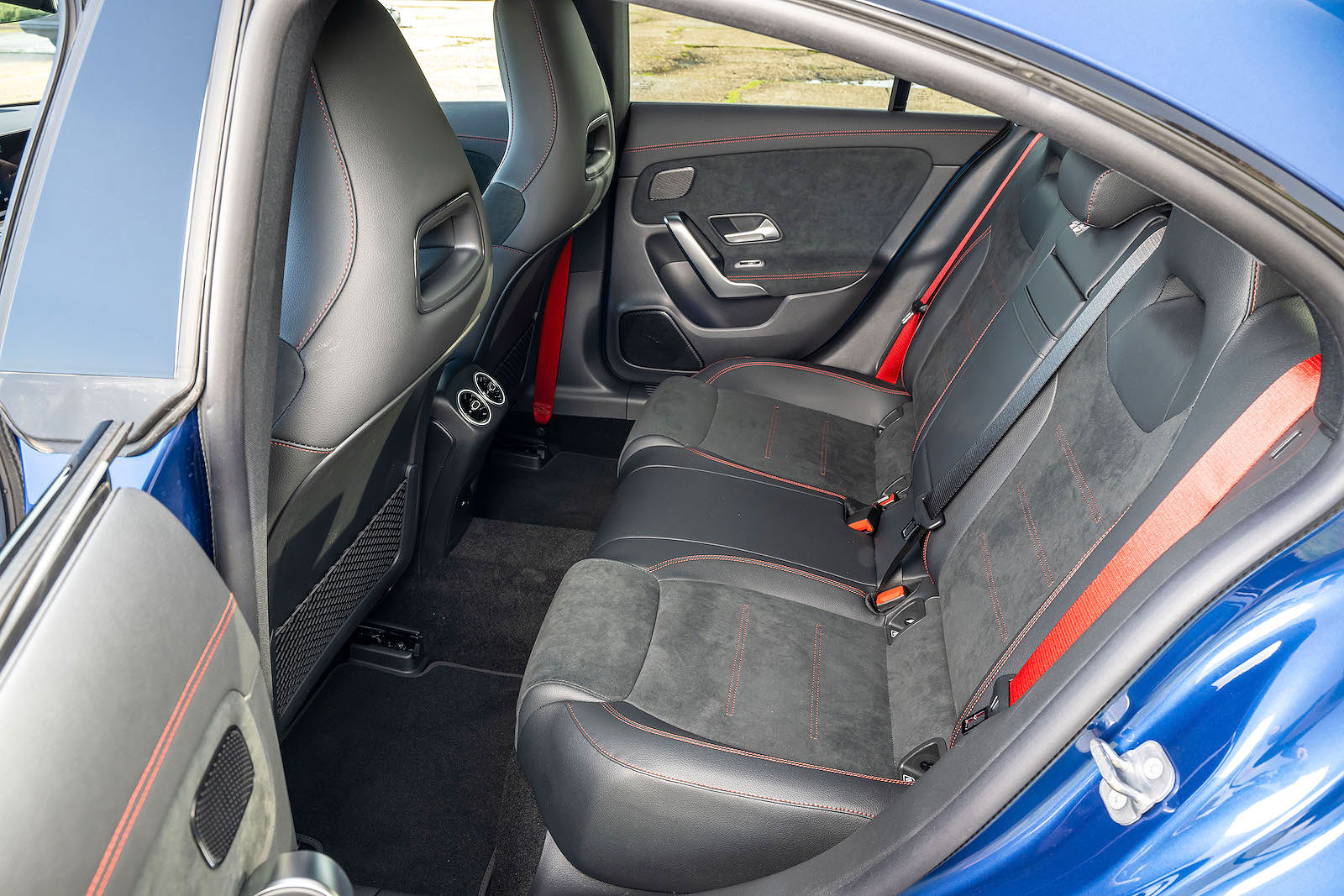 Mercedes-AMG CLA 35 interior back seats