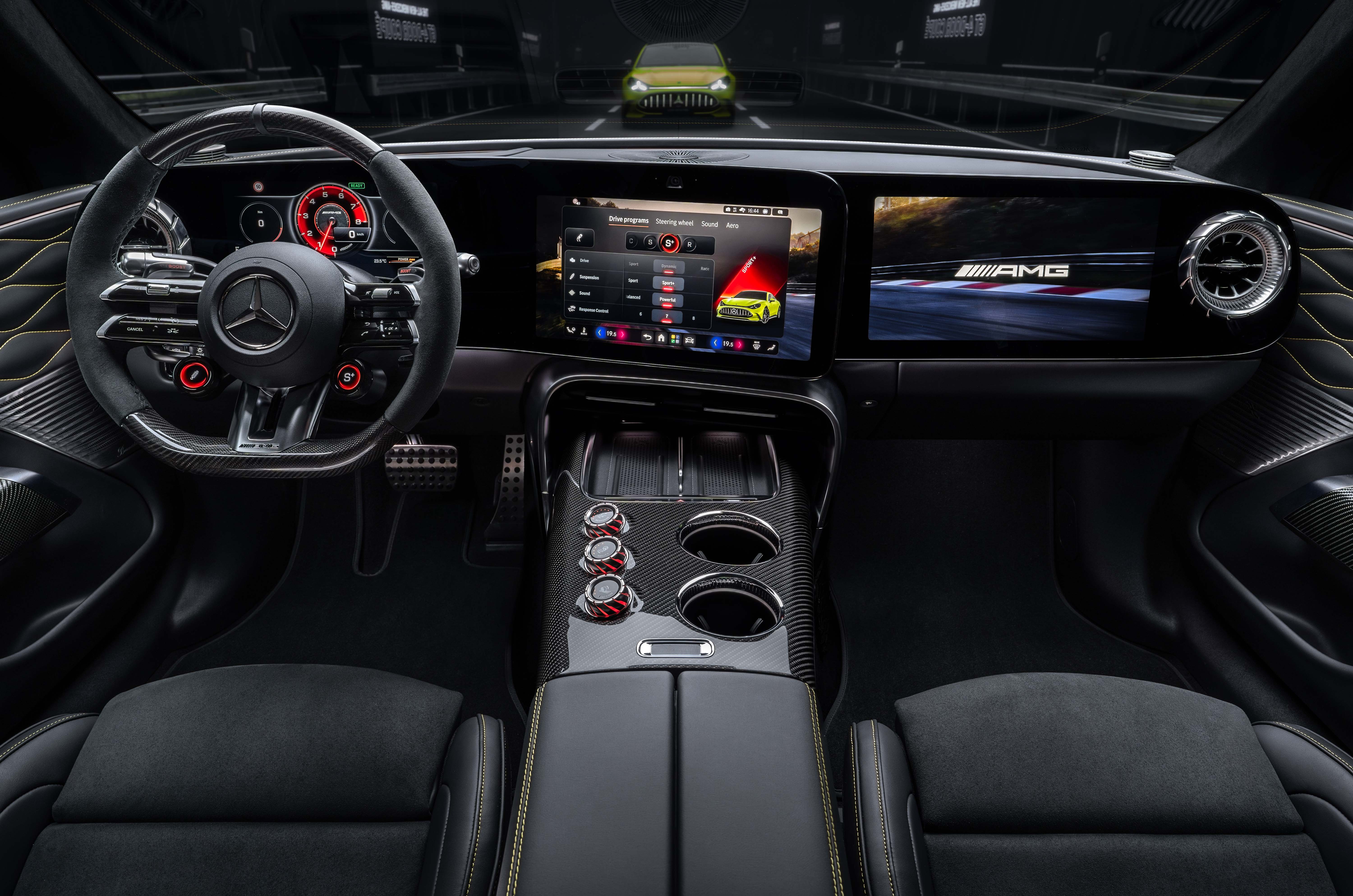 Mercedes-AMG GT 4-door Coupé interior