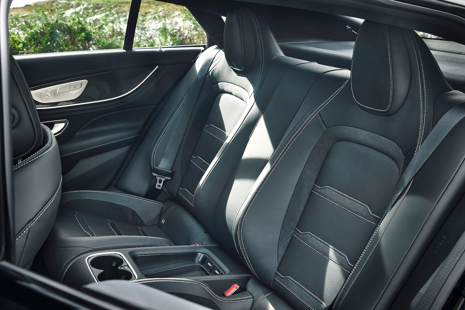 Mercedes-AMG GT 4-door Coupé interior back seats
