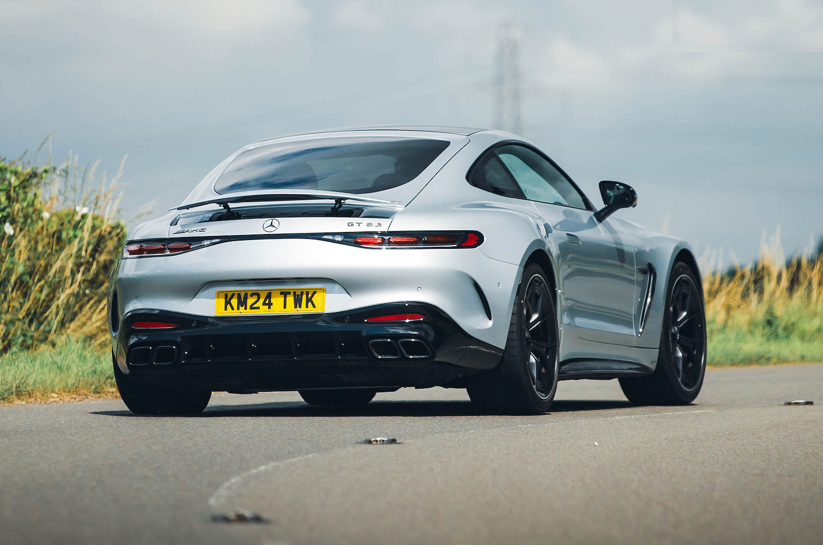 Mercedes-AMG GT rear cornering