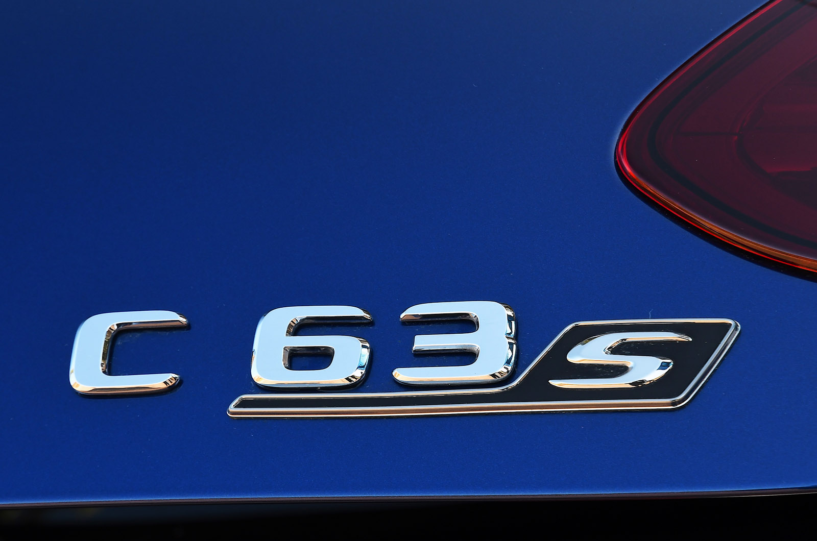 Mercedes-AMG C63 S Coupe 2021 boot badge