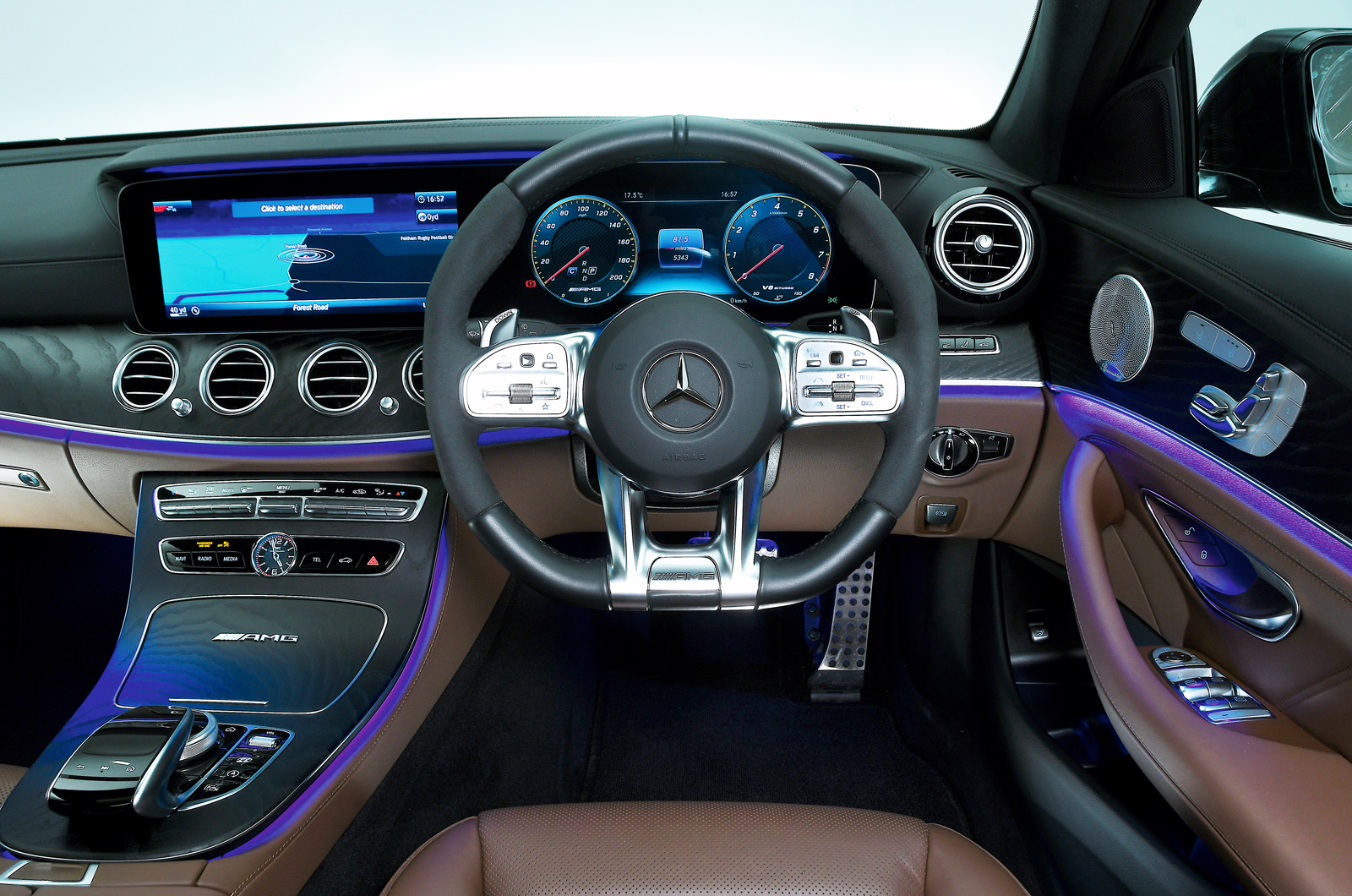 Mercedes-AMG E63 S Estate dashboard