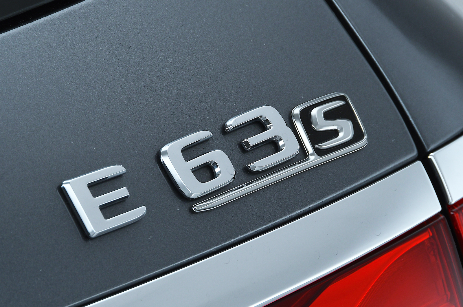 Mercedes-AMG E63 S Estate boot badge