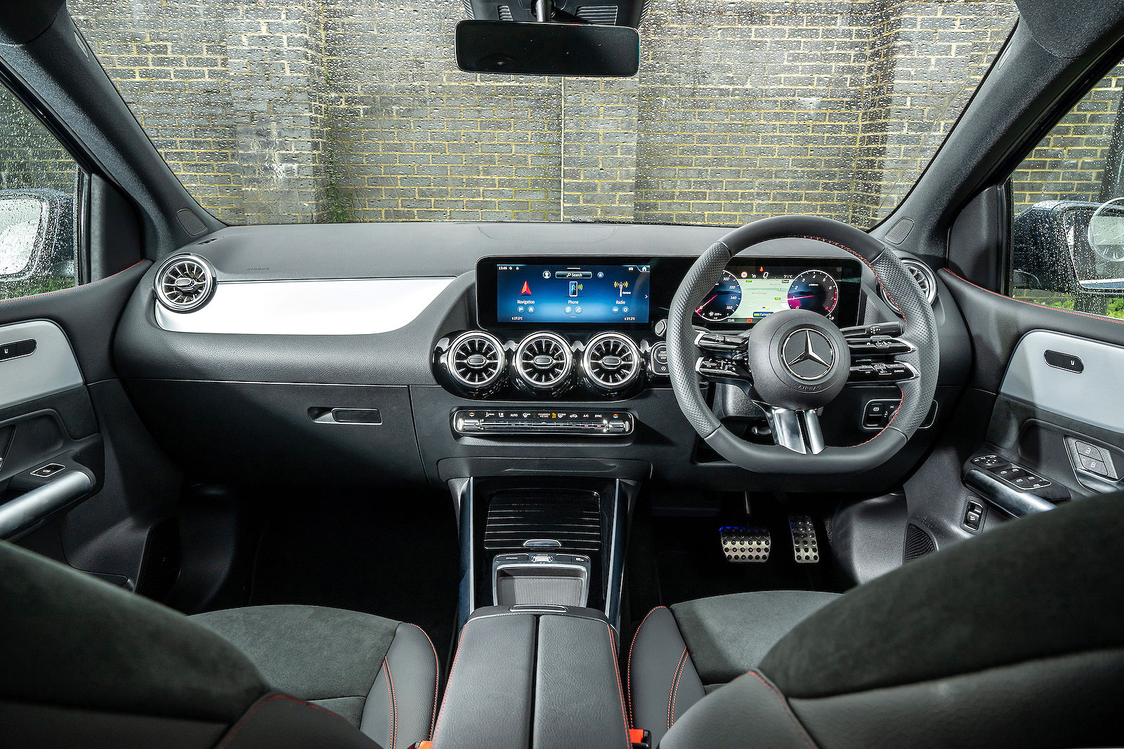 Mercedes B-Class interior dashboard
