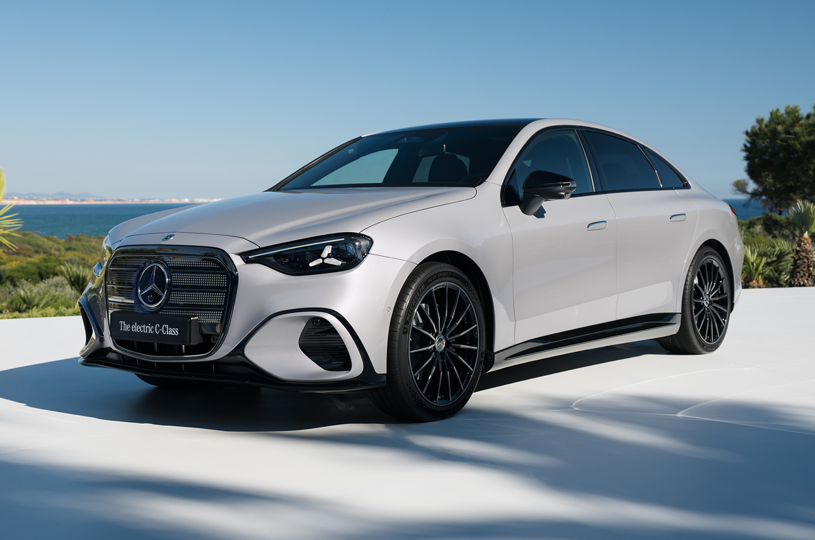 Mercedes C-Class EV front static