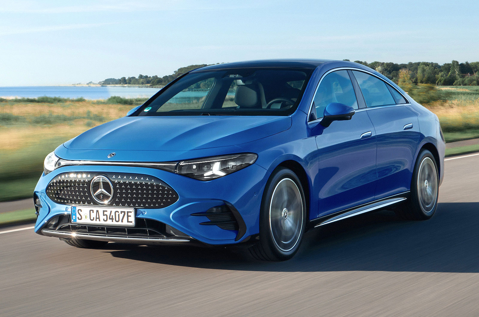 Mercedes CLA front left driving