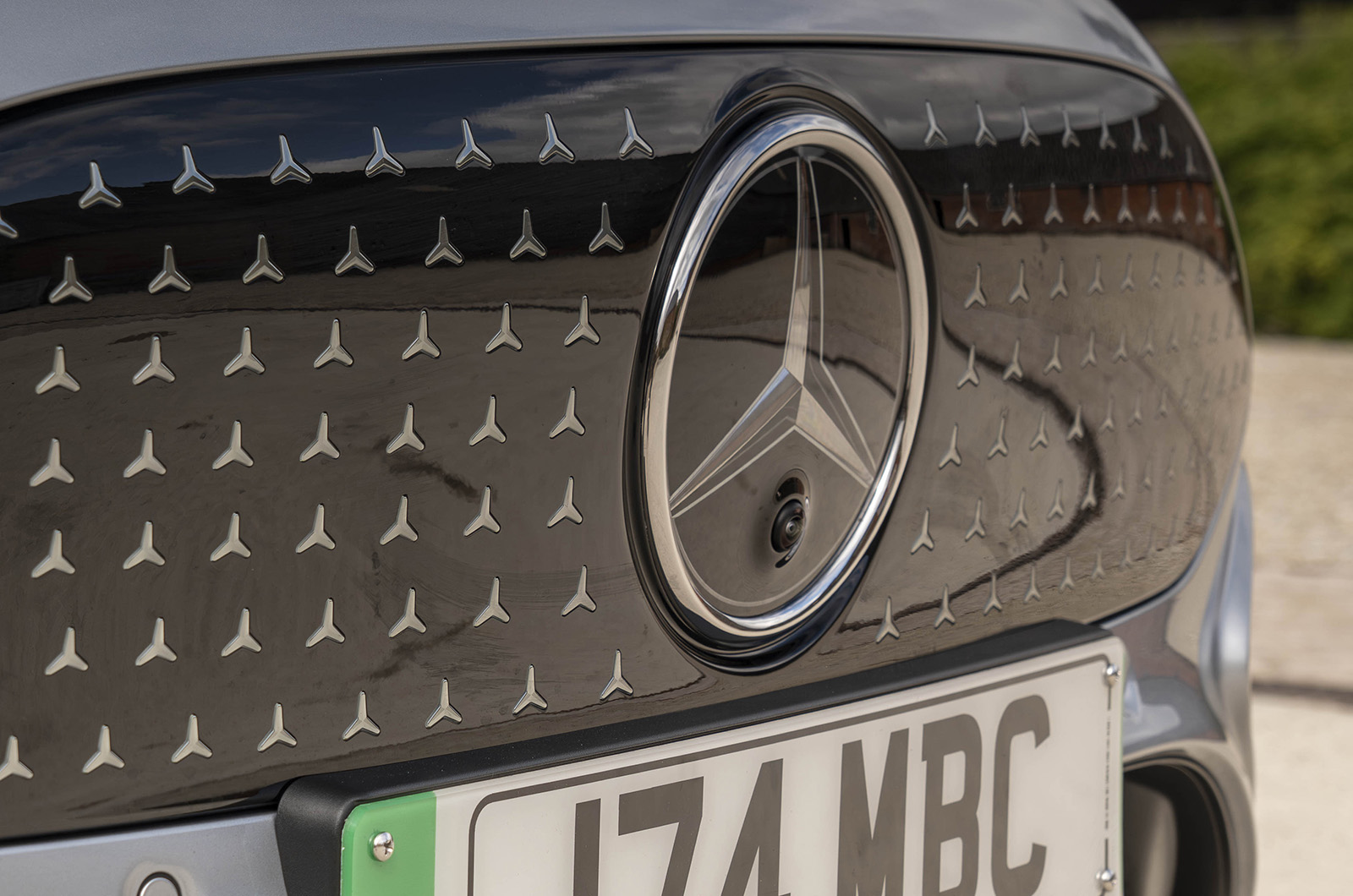 Mercedes CLA Shooting Brake badge