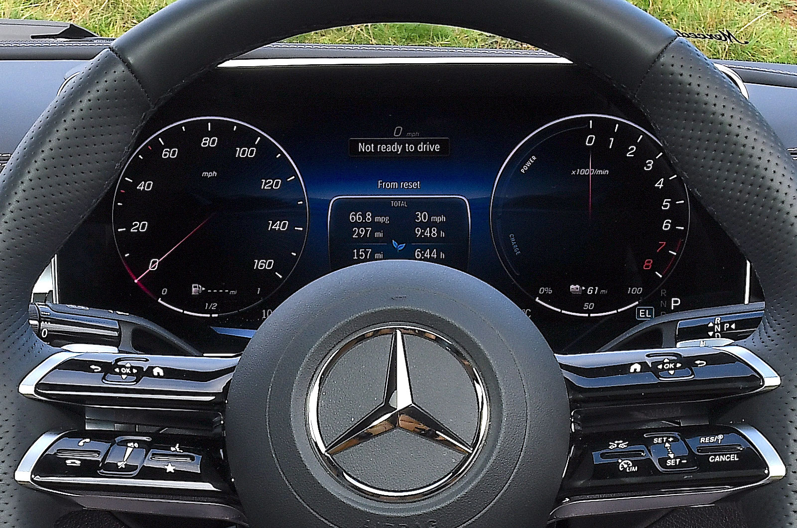 Mercedes CLE driver display