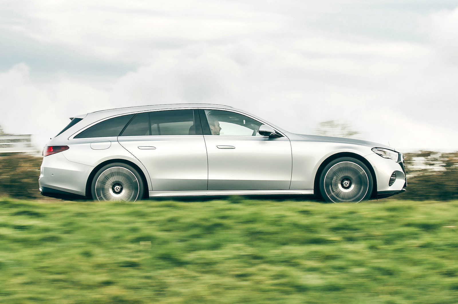 Mercedes E-Class Estate right driving