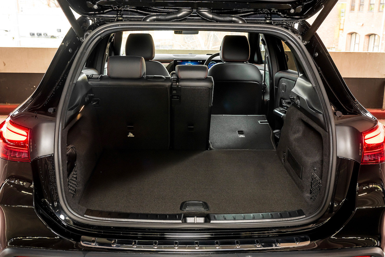 Mercedes EQA boot open