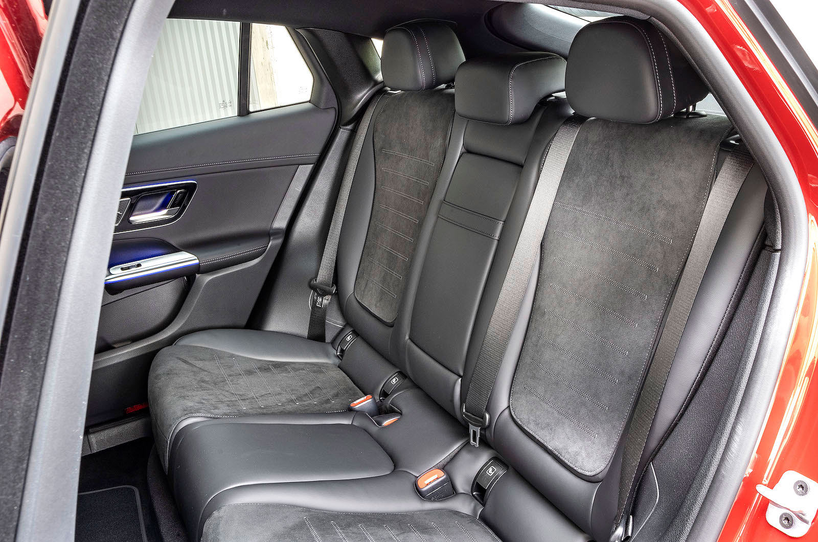 Mercedes GLC Coupé interior back seats