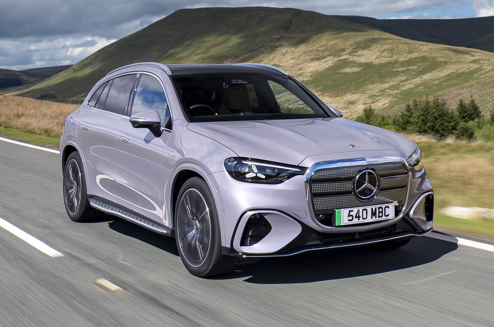 Mercedes GLC Electric driving front right