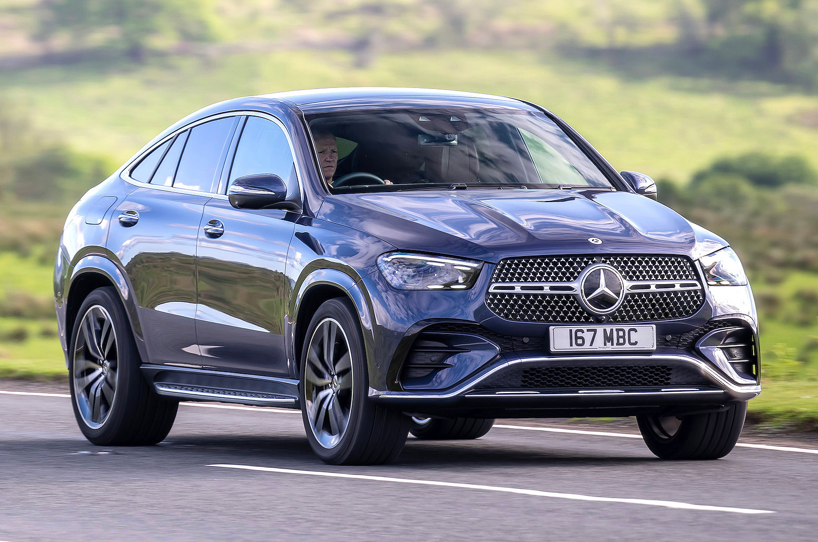 Mercedes GLE Coupé front right driving