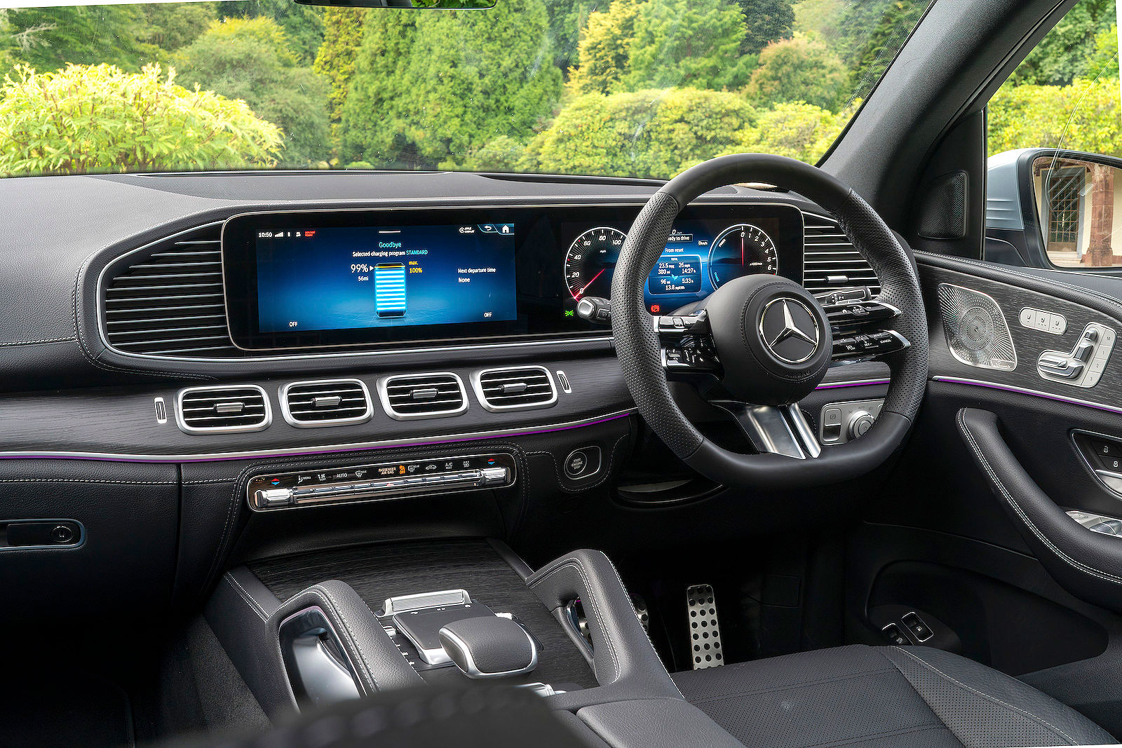 Mercedes GLE dashboard