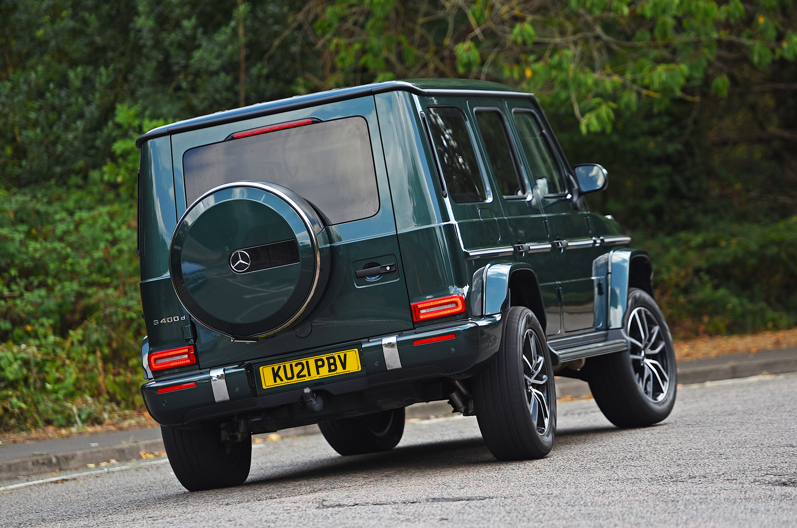 Mercedes G-Class 2022 rear cornering