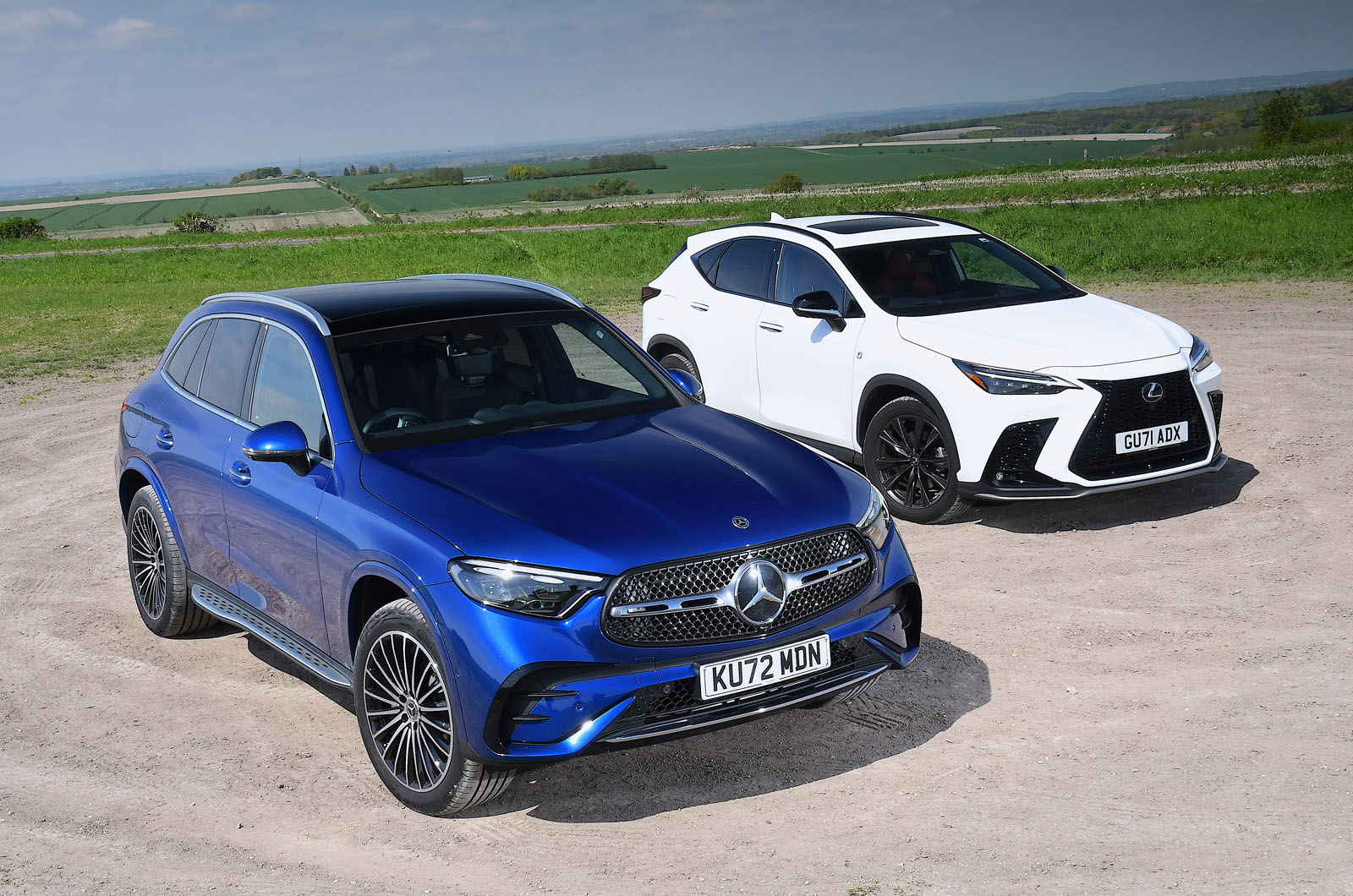 New Mercedes GLC vs Lexus NX