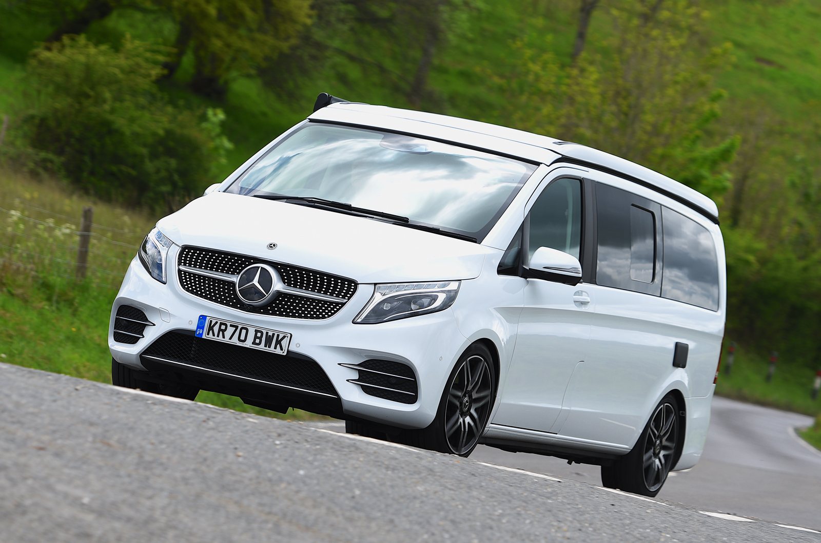 Mercedes V-Class Marco Polo 2021 front