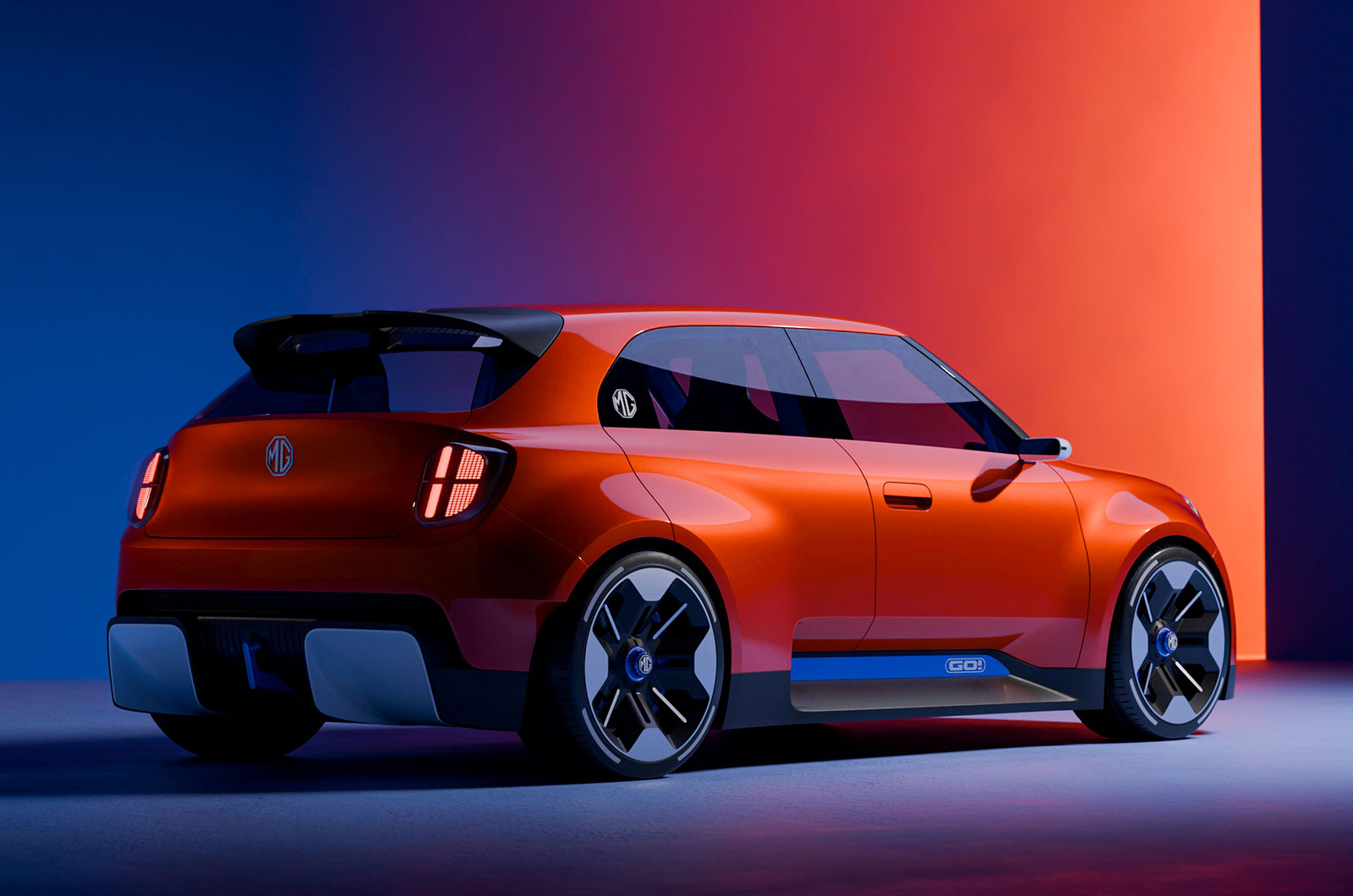 MG Go rear static