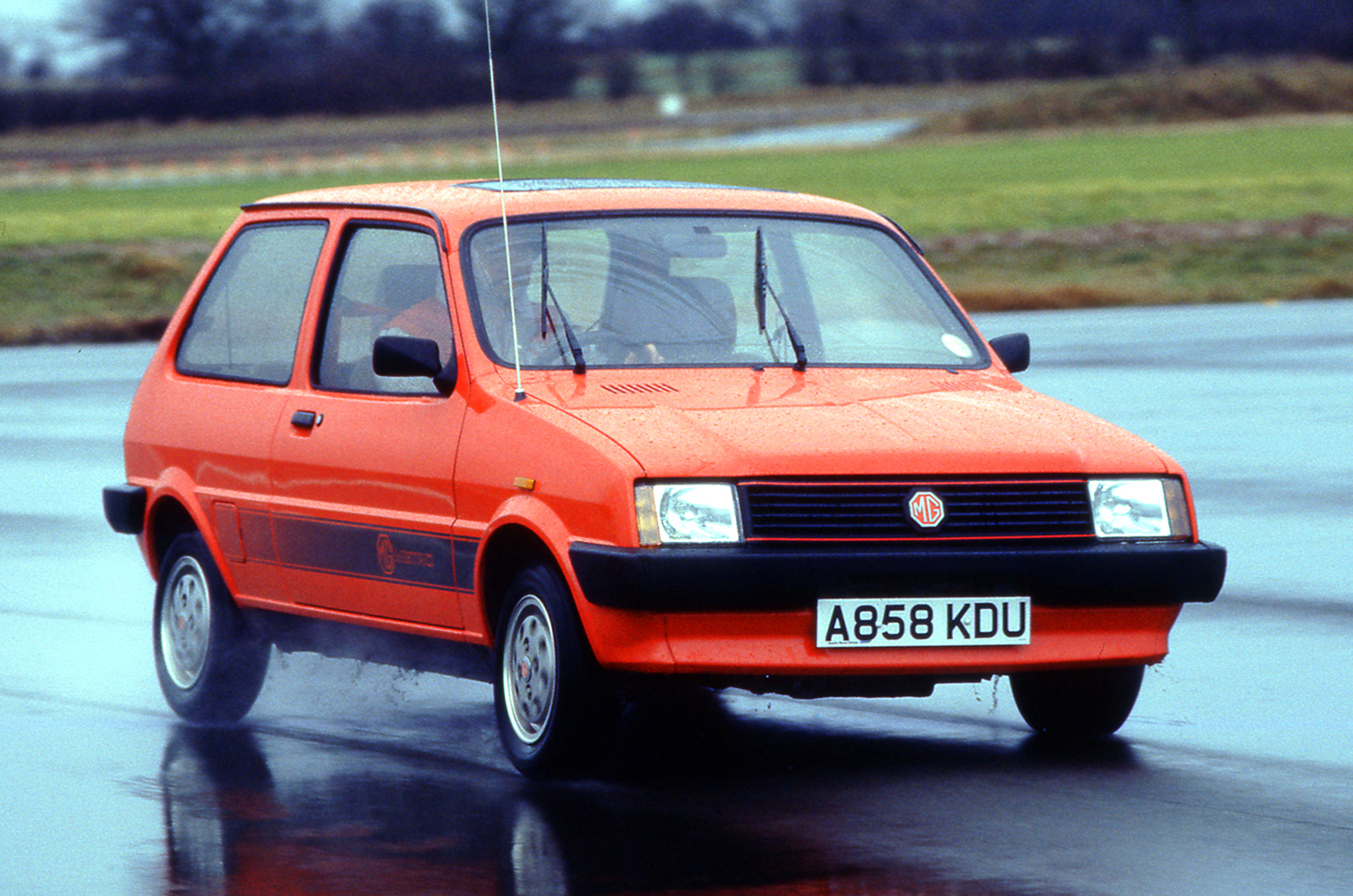 MG Metro front right driving 1983