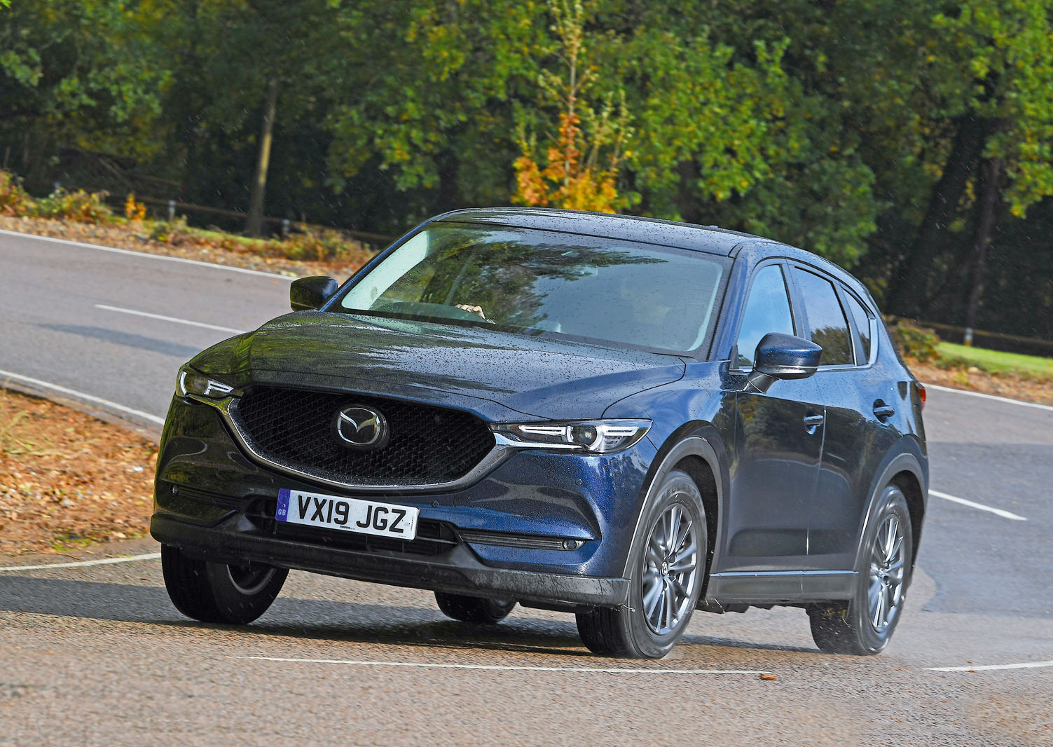 Mazda CX-5 driving