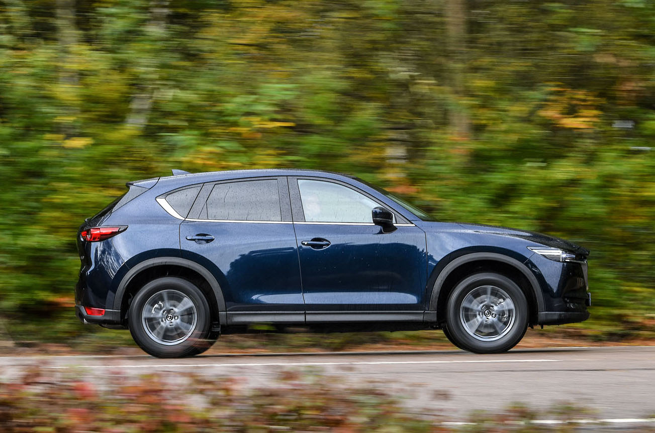 Mazda CX-5 driving