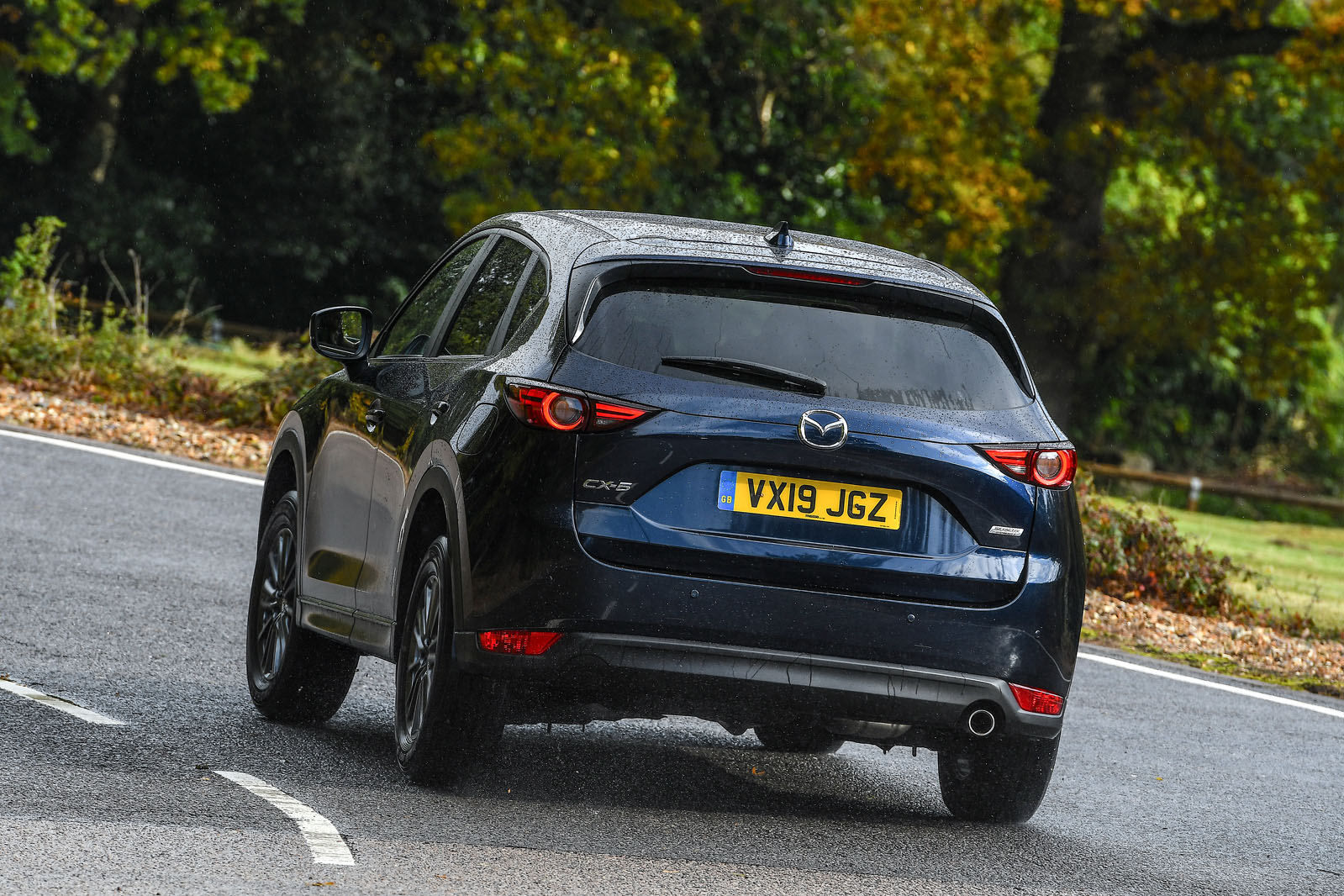 Mazda CX-5 driving